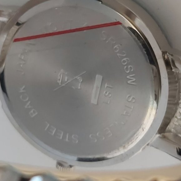 AVON | Jet Plain Stainless Steel Cuff Watch - Picture 5 of 6